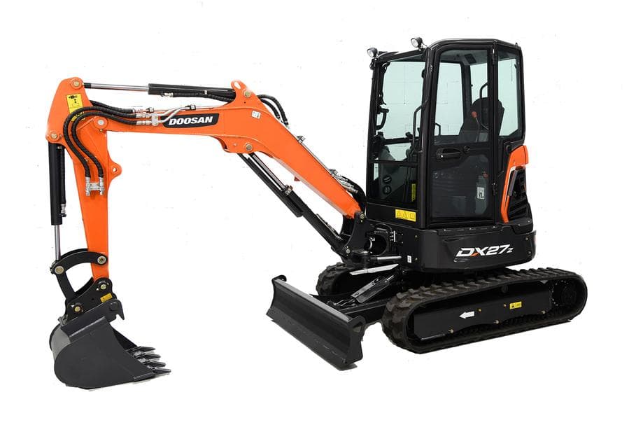 Excavators, Mini Excavators, DX27Z image 1.